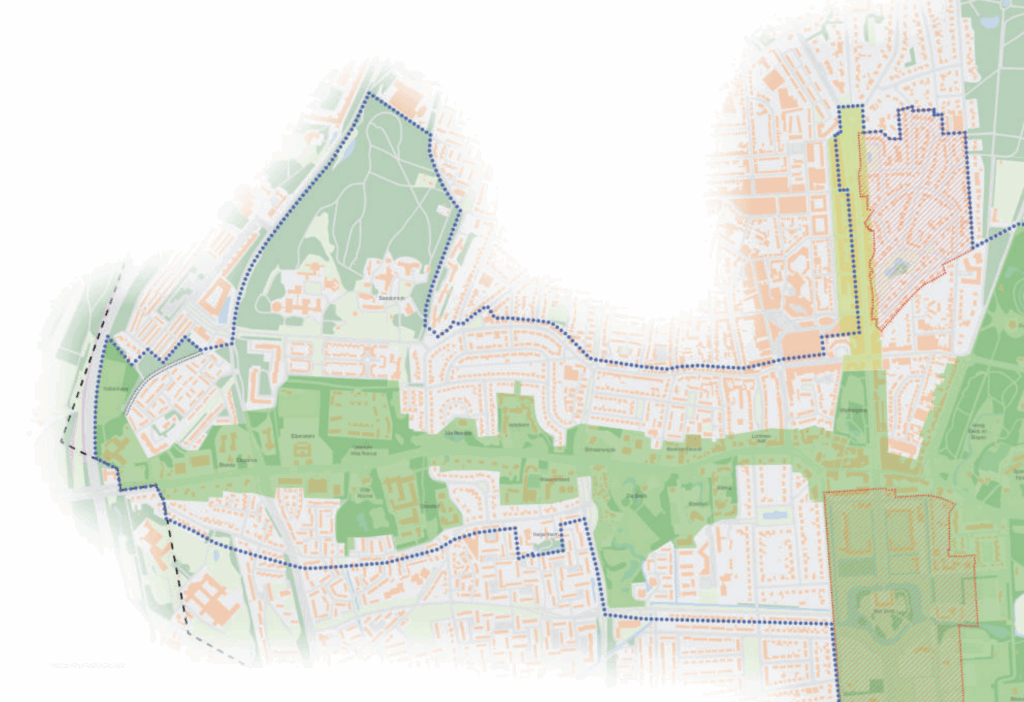 Uitsnede lustwarande